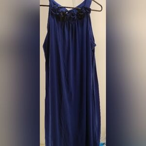 Dressbarn deep purple dress